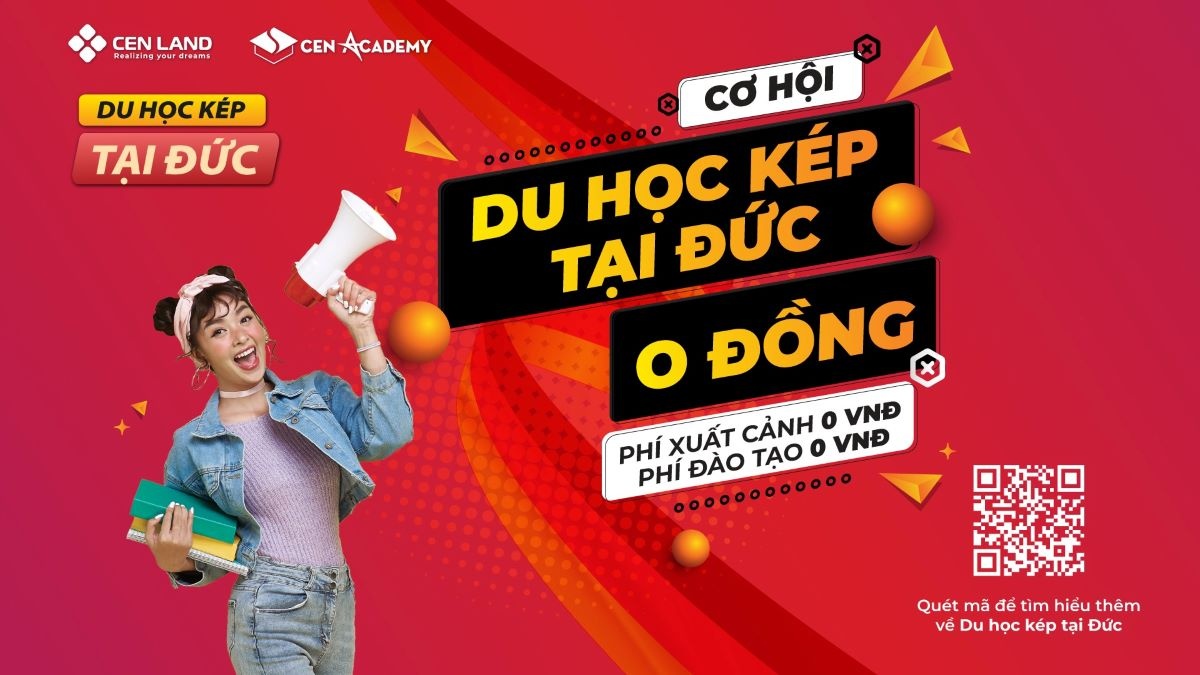 Tung ưu đãi kép cực lớn, Cen Academy mang tới cơ hội du học kép 0 đồng cho người Việt trẻ