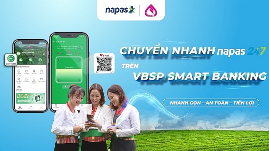 NAPAS hợp tác với NHCSXH: Thúc đẩy thanh toán không dùng tiền mặt ở khu vực nông thôn