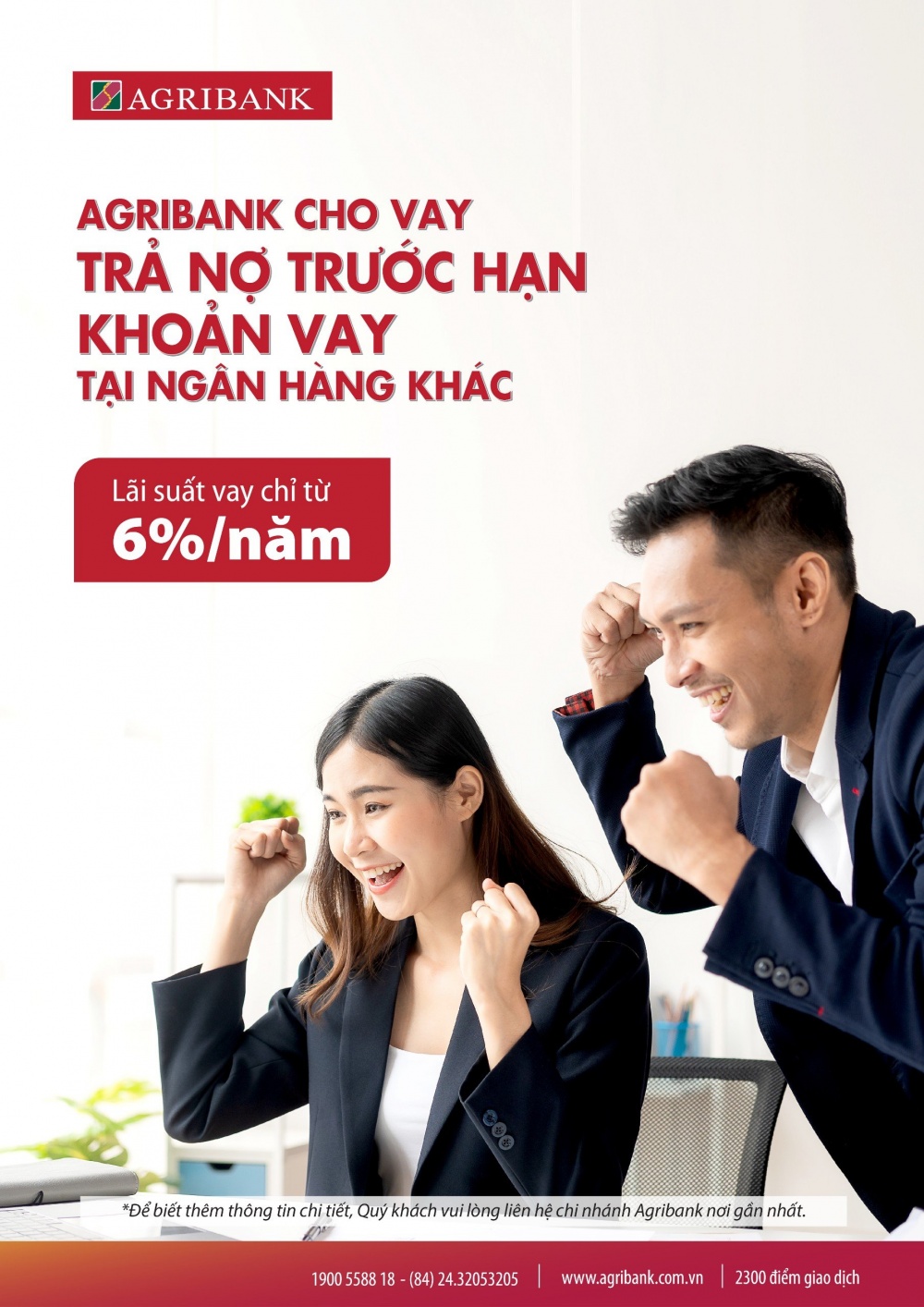 Agribank cho vay trả nợ trước hạn khoản vay tại ngân hàng khác