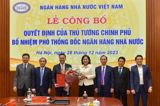Công bố Quyết định bổ nhiệm Phó Thống đốc NHNN Phạm Quang Dũng
