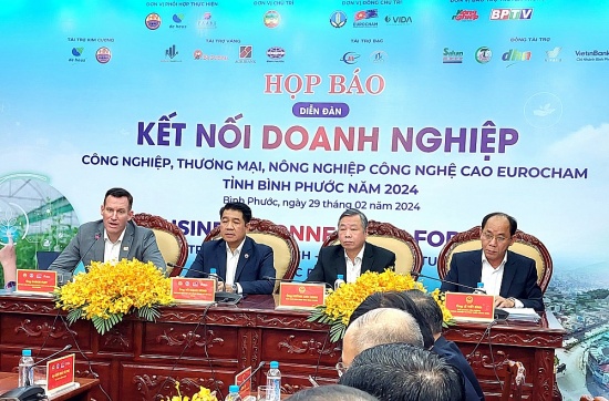 Bình Phước tổ chức diễn đàn kết nối với doanh nghiệp EuroCham