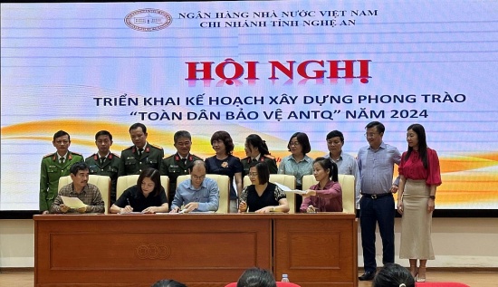 NHNN chi nhánh Nghệ An: Đẩy mạnh phong trào ‘Toàn dân bảo vệ an ninh Tổ quốc’