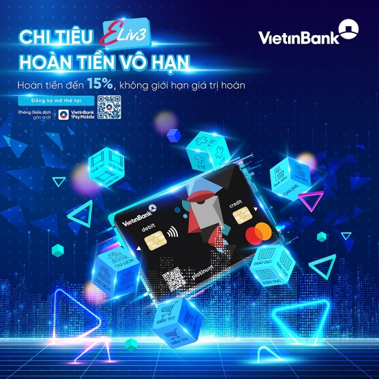 Sống trọn vẹn từng khoảnh khắc cùng thẻ kép quốc tế VietinBank Eliv3