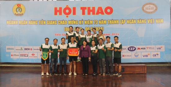 Hội thao ngành Ngân hàng Tiền Giang năm 2024