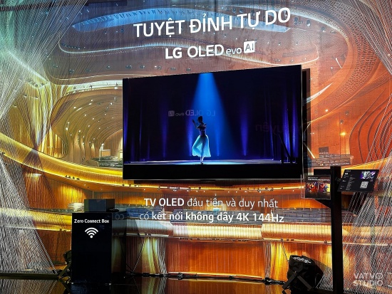 TV OLED kết nối không dây 4K 144Hz đã có ở thị trường Việt Nam