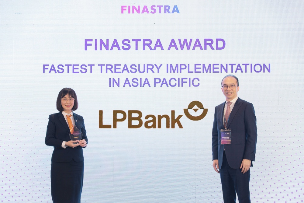 LPBank được vinh danh Ngân hàng “Triển khai hệ thống Kondor Treasury nhanh nhất Châu Á - Thái Bình Dương”