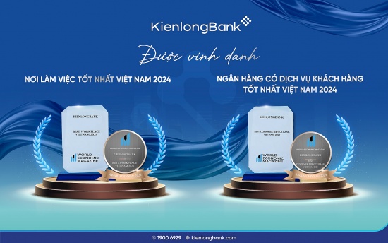 KienlongBank giành cú đúp giải thưởng uy tín