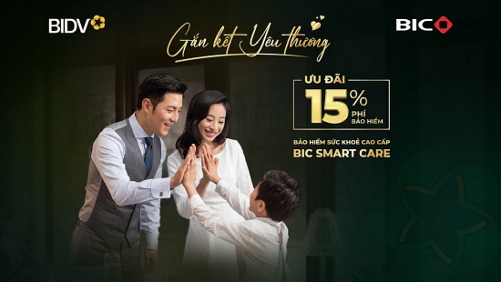 BIC giảm 15% phí mừng Ngày Phụ nữ Việt Nam