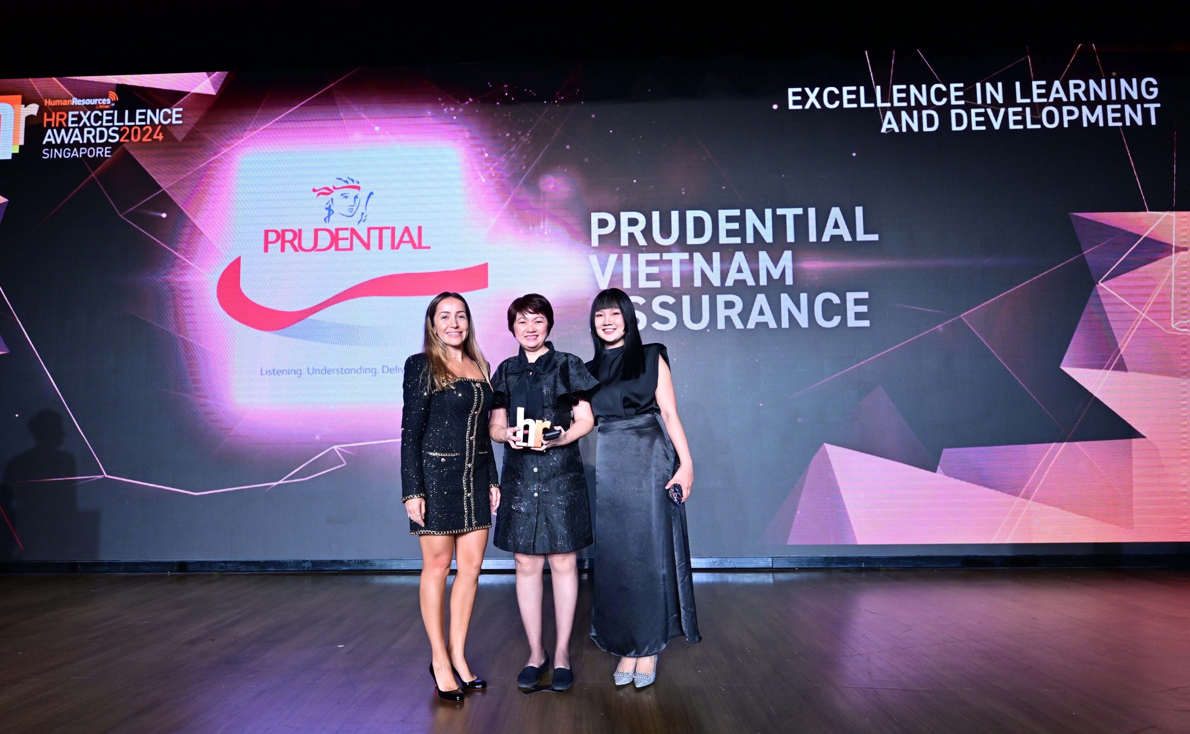 Prudential Việt Nam nhận Giải thưởng quốc tế ở hạng mục đào tạo và phát triển