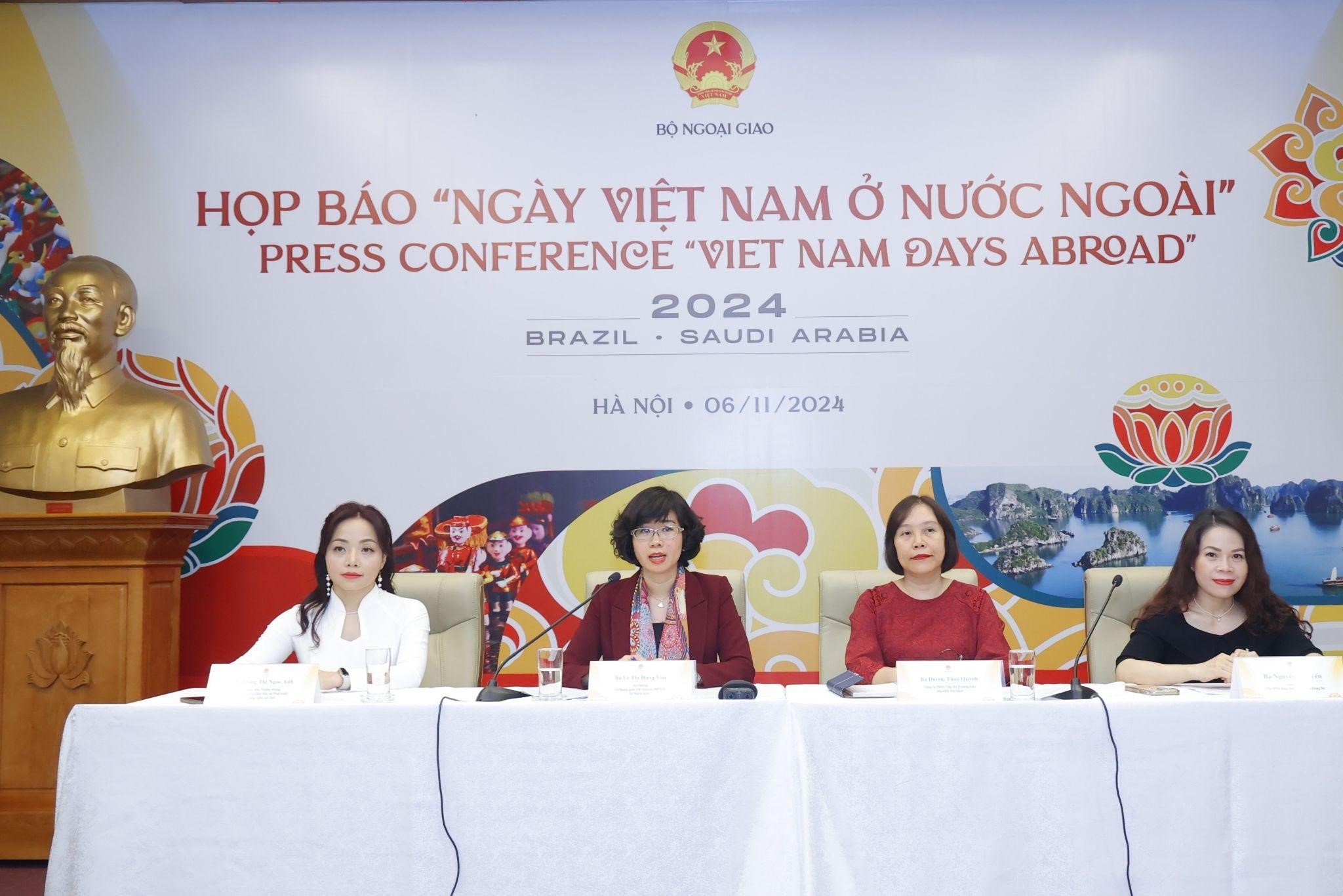 "Ngày Việt Nam ở nước ngoài" lần đầu được tổ chức tại Bra-xin và Ả-rập Xê-út