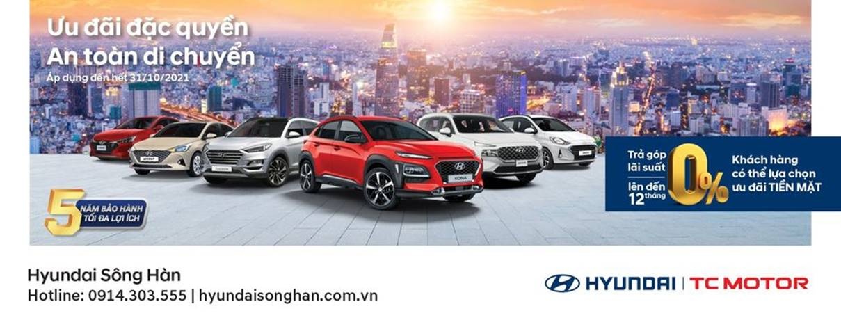 hyundai song han thuc hien chuong trinh ruoc xe hom nay duoc ngay khuyen mai