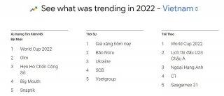 Người Việt tìm kiếm gì trên Google 2022