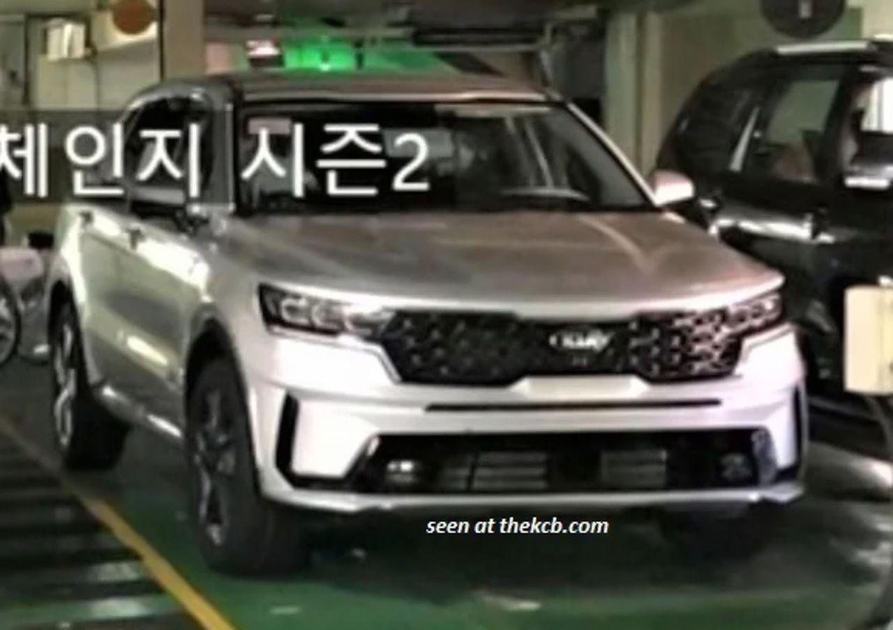 kia sorento 2021 lo anh truoc ngay ra mat